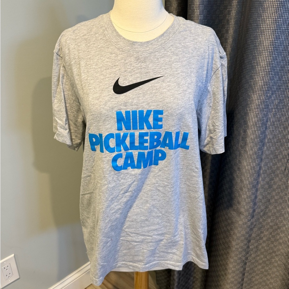 Nike Gray Dri-FIT Tee- PICKLEBALL CAMP